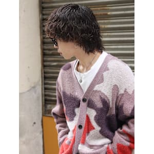 メンズマッシュ　ウルフ　メンズパーマ　波巻きパーマ