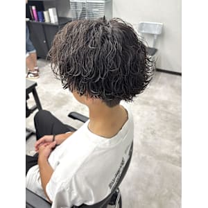 【メンズ人気No.1】洒落感◎波巻きパーマスタイル