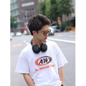 メンズショート　スパイキーショート　アップバング