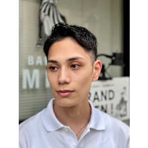 ナチュラルアップバング - BARBER MIKI【バーバーミキ】掲載中