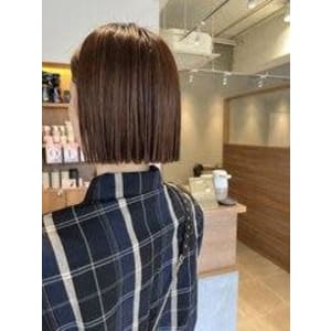ダメージレス縮毛矯正ボブ