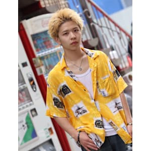 ハイトーン　メンズショート　スパイキーショート　メンズヘア