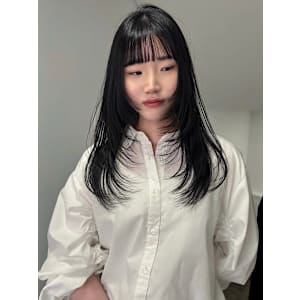 レイヤーカットシャギーレイヤーフェイスレイヤー