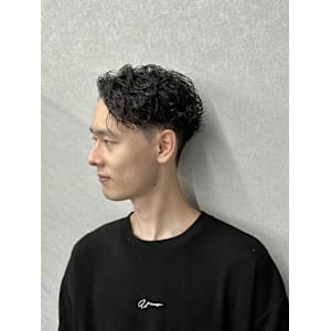 大人クラフトシャドウパーマ×ビジネス