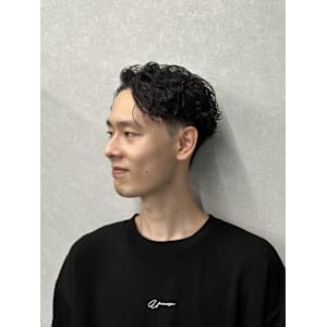 大人クラフトシャドウパーマ×ビジネス