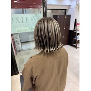 白髪ぼかしハイライト - AIZU本厚木 白髪ぼかし ハイライト バレイヤージュ 髪質改善【アイズホンアツギ シラガボカシ ハイライト バレイヤージュ カミシツカイゼン】掲載中