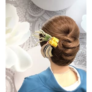 ヘアアレンジ　お呼ばれヘア