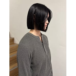 切りっぱなしボブアゴラインボブミニボブ