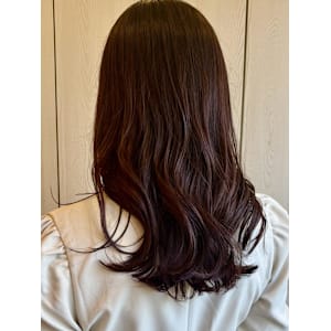 イルミナカラー/髪質改善/ローズブラウン