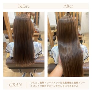 お客様髪質改善データ1948（アルカリ酸熱） - Grand × AtlierDonguri【グランバイアトリエドングリ】掲載中