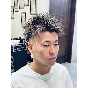 【20代 男性】ロンドンツイスパフェード（大宮/バーバー）