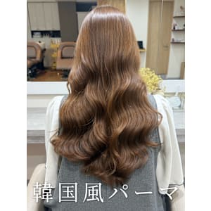 韓国風パーマ/コテ巻き風パーマ/デジタルパーマ/レイヤー