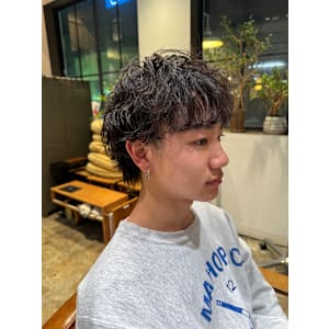 波巻き×スパイラルパーマ