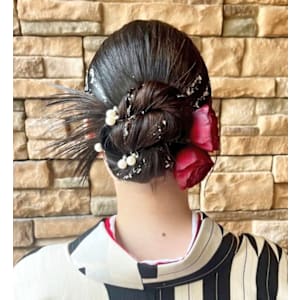 卒業式カチモリヘア