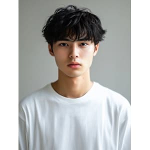 【feliceMICHI 別曽 遥也】ニュアンスパーマ 束感