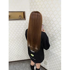 明るめブラウンロング！