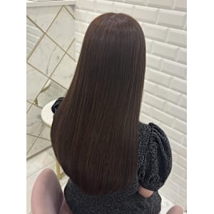 ブリーチなしオリーブグレージュ＊まゆ