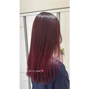 透明感カラー/ブリーチなしWカラー/髪質改善/伊勢原