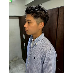 アップバングshort