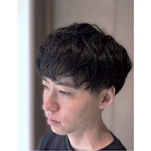 清潔感マッシュショートスタイル