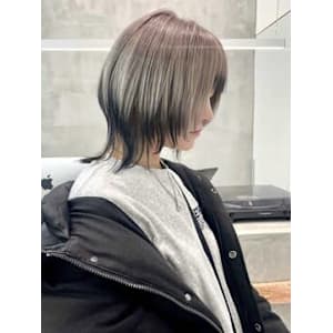 【エンドカラーウルフ】ハイトーンウルフ