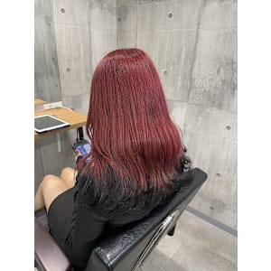 エンドカラーレッド×ブラック