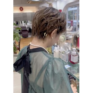 【ショート参列ヘア】