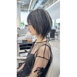 No Stylinng ウルフカット　ネオウルフ　コントラス