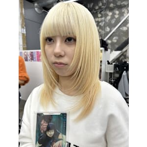 抜きっぱなしブリーチ/ダブルカラー/推しカラー/概念カラー