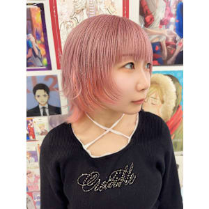 ウルフカット/推しカラー/インナーカラー/ケアブリーチ