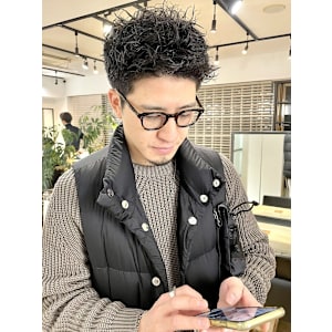 ビジネスヘア就活ヘアツーブロック刈り上げフェードメンズ