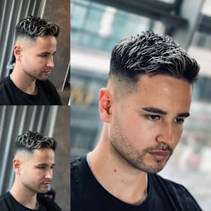 ハイライトブリーチ/メッシュスタイル - MEGURO BARBER SHOP 6PPONGI 目黒六【メグロ バーバー ショップ ロッポンギ メグロク】掲載中