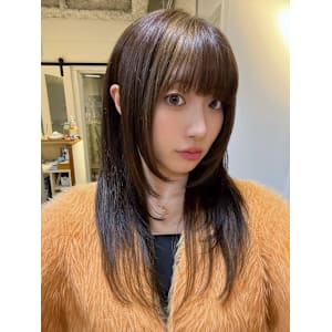 ハイライトカラー/ハッシュカット/ハッシュレイヤー