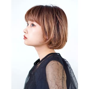 前下がりショート・ボブ/絶壁解消/前髪あり/40代/30代 - INCEPTION  GINZA 銀座【インセプション】掲載中
