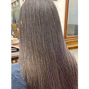 縮毛矯正ロング