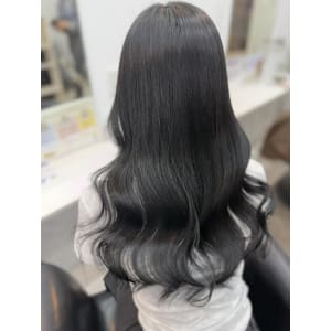 ミディアム/暗めカラー/デザインカラー/フェイスフレーミング