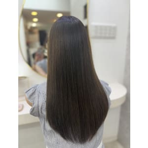 ミディアム/暗めカラー/デザインカラー/フェイスフレーミング