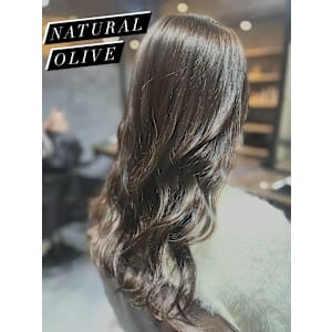 Natural Olive？×ゆる巻き？