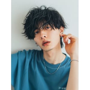 束感マッシュ ウルフパーマ ニュアンスパーマ 20代【札幌】 - Hair salon for Men idea【ヘアーサロンフォーメンイデア】掲載中