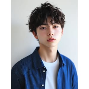 ニュアンスパーマ メンズショート ツーブロック【札幌】 - Hair salon for Men idea【ヘアーサロンフォーメンイデア】掲載中