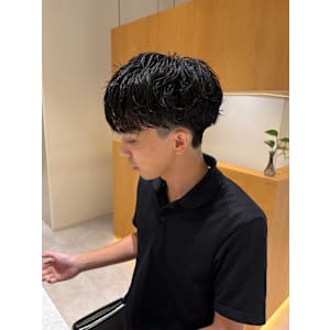 緩めシャドウパーマ