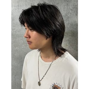 ウルフカット センターパート マッシュウルフ 【札幌】 - THIS IS BARBER【ディス イズ バーバー】掲載中