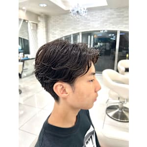 ビジネスOK◎メンズパーマニュアンスパーマ