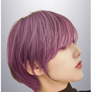 カット　ケアブリーチカラー