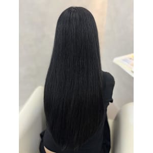 ワイドバング/ホワイトブロンド[髪質改善/ヘアセット/大宮]