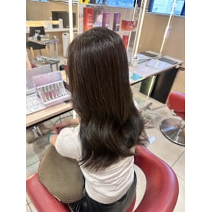 透明感赤み消しカラー