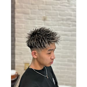 ジェットフェード×ホワイトメッシュ