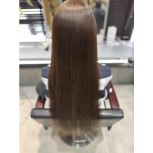 ストレート×ベージュ