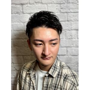 ジェットモヒカン風ショート