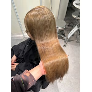 ハイトーンデザイン×髪質改善カラー